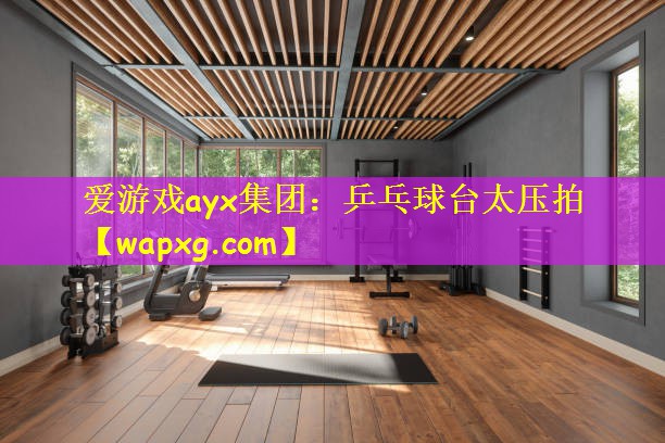 爱游戏ayx集团：乒乓球台太压拍